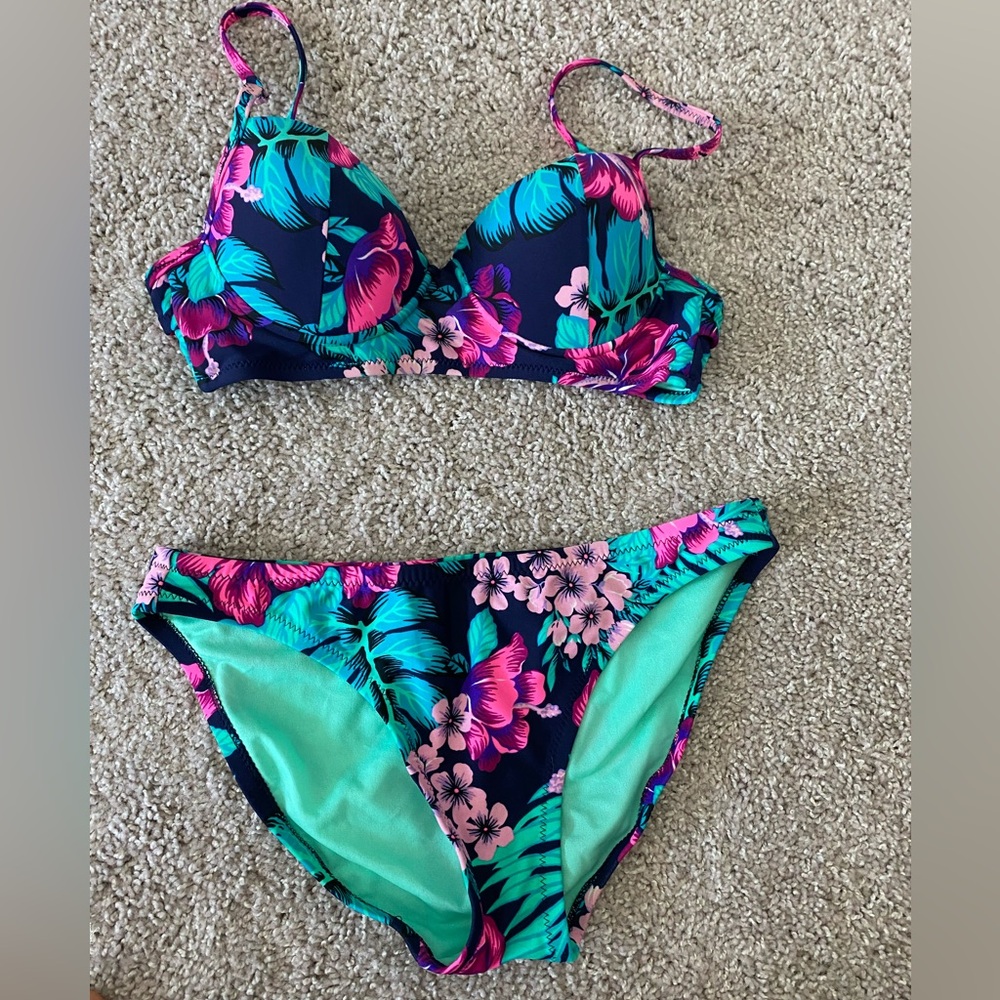 FLORAL BIKINI SET